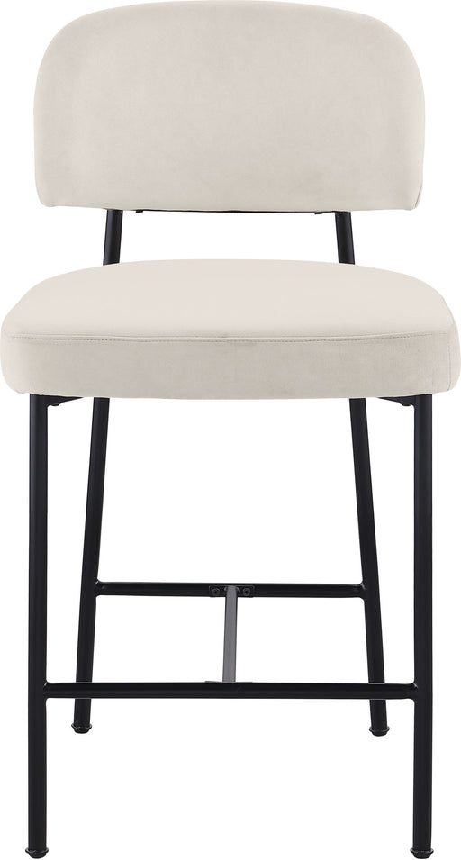 Zarelle - Performance Fabric Upholstered Counter Stool (Set of 2)