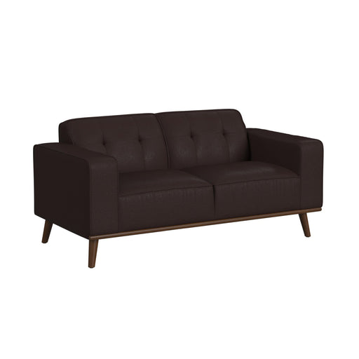 Destiny - Loveseat With Wood Front - Stylish Home Furniture