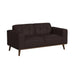 Destiny - Loveseat With Wood Front - Stylish Home Furniture