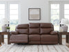 Vonryan - Power Reclining Sofa With Adj Headrest - Tobacco - Stylish Home Furniture