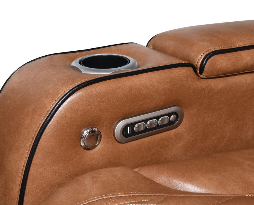 U72 - Power Reclining Chair - Brown - Stylish Home Furniture