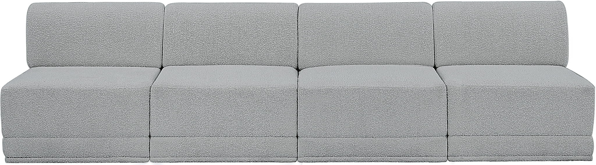 Ollie - 4 Seat Armless Modular Sofa