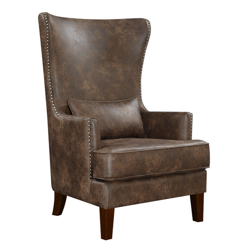 Kori - (724) Chair With Chrome Nails - Sierra Toffee - Stylish Home Furniture