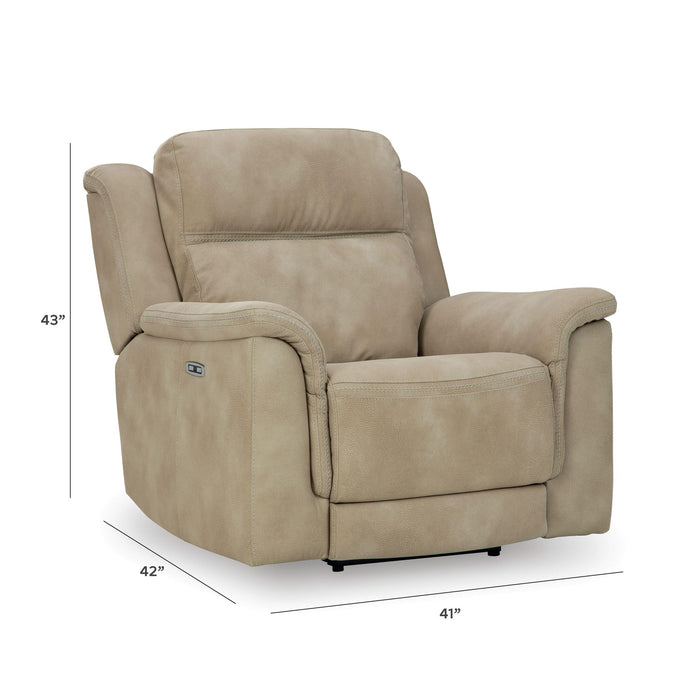 Next-Gen Durapella - PWR Recliner/Adj Headrest - Sand