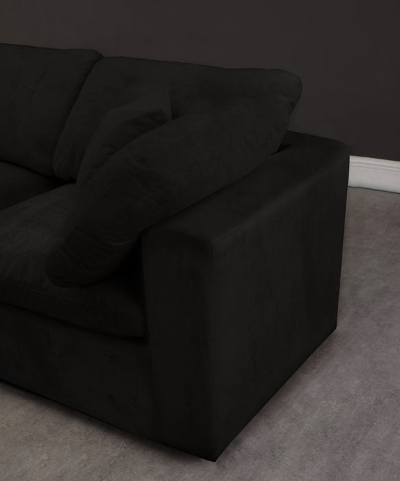 Cozy - Modular Sectional Cloud - Black - Fabric