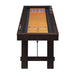 Titus - 108" Shuffleboard Table - Brown - Stylish Home Furniture