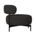 Antonia - Swivel Chair - Heron Black - Stylish Home Furniture