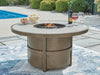 Rainier Ranch - Round Fire Pit Table - Beige - Stylish Home Furniture