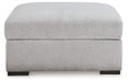 Gabyleigh - Ottoman With Storage - Nickel - Stylish Home Furniture