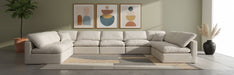Indulge - Linen 7 Piece Modular U-Shaped Sectional - Stylish Home Furniture