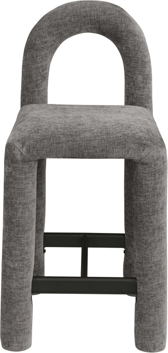 Amari - Chenille Fabric Stool