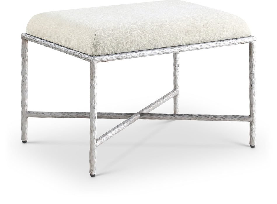 Valley - Bench With Silver Frame