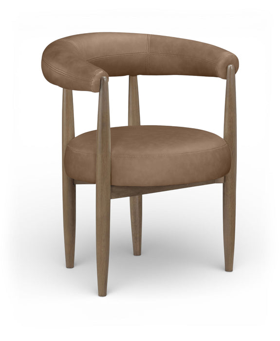 Sable - Vegan Leather Upholstered Dining Chair (Set of 2) - Brown Base - Stylish Home Furniture