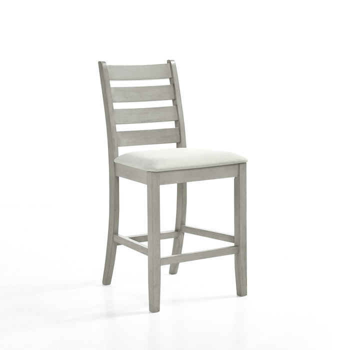 Pascal - Ladderback Counter Chair (Set of 2)