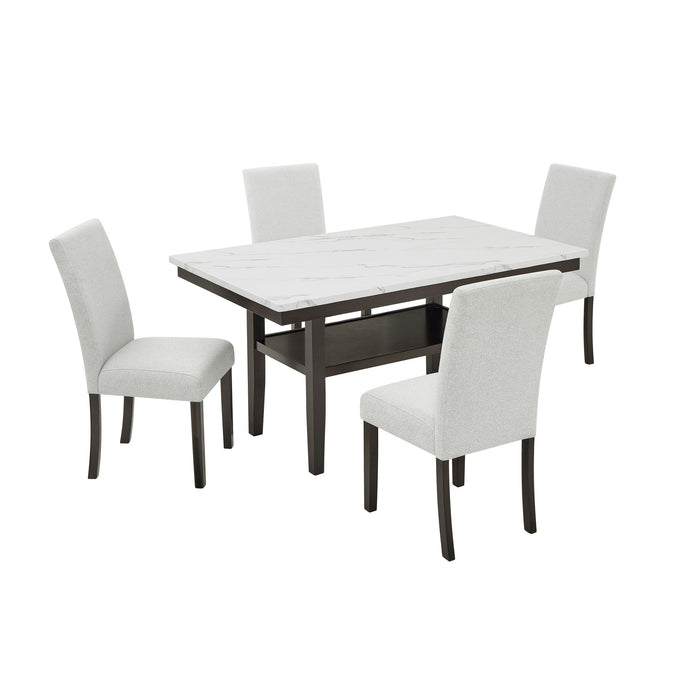 Carissa - Rectangle Dining Set - Stylish Home Furniture
