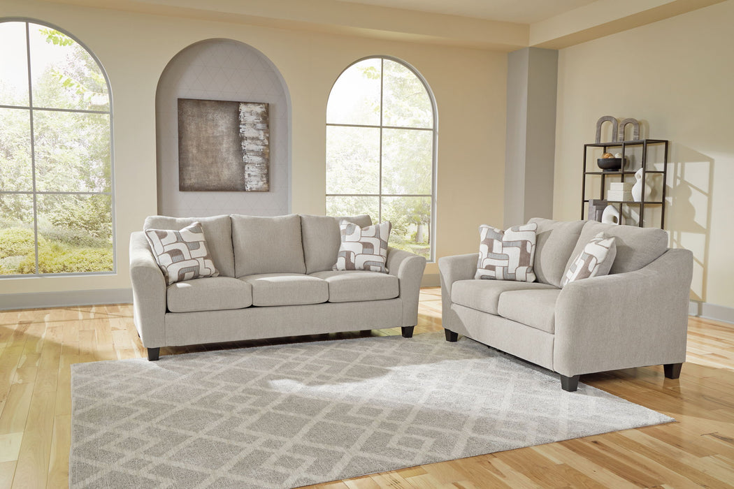 Willarae - 2 Pc. - Sofa, Loveseat - Taupe - Stylish Home Furniture