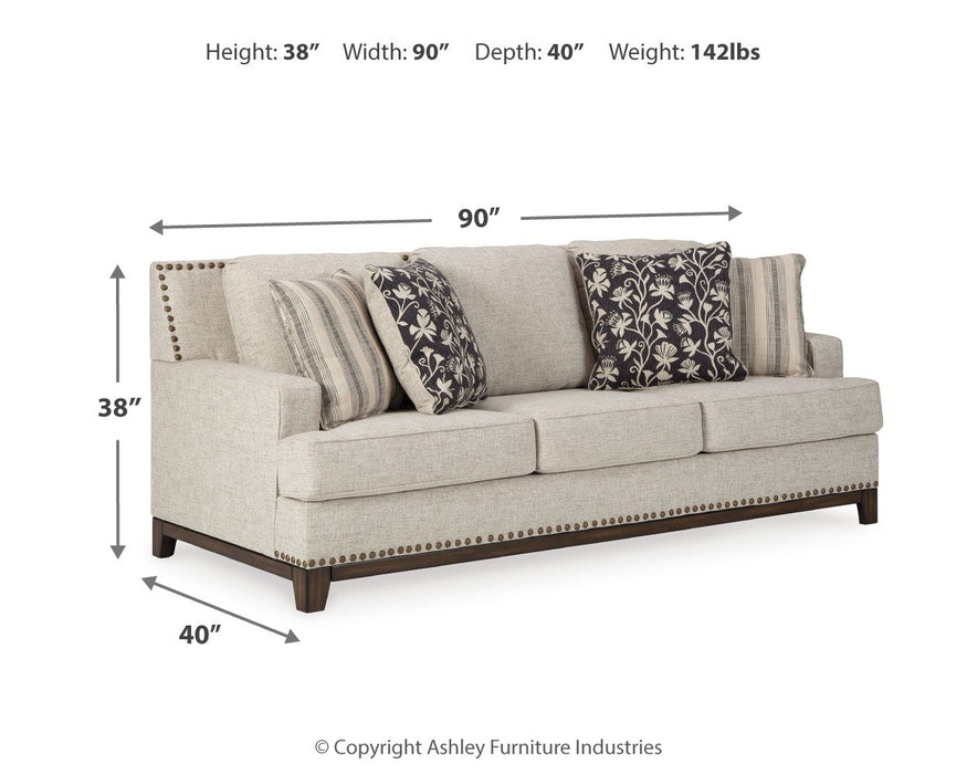 Ballina - Sofa - Linen - Stylish Home Furniture