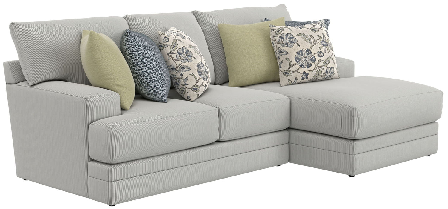 Stockbridge - Sectional With Comfort Coil Seating And 9 Accent Pillows Included - Stylish Home Furniture
