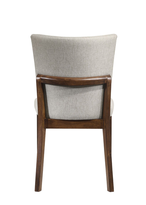 Salerno - Side Chair (Set of 2) - Gray / Brown