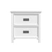 Hampton Kids - 2-Drawer Nightstand With Usb - Stylish Home Furniture