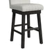 Jemma - Swivel Bar Stool - Dark Espresso - Stylish Home Furniture