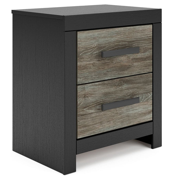 Broachmyn - Two Drawer Night Stand - Stylish Home Furniture