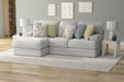 Stockbridge - Sectional With Comfort Coil Seating And 9 Accent Pillows Included - Stylish Home Furniture