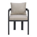 Playa - Dining Chair (Set of 2) - Dark Gray / Beige - Stylish Home Furniture