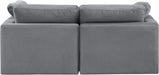 Indulge - Velvet 2 Seat Modular Sofa - Stylish Home Furniture