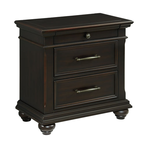Slater - 3-Drawer Nightstand With Usb Ports - Stylish Home Furniture