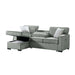 Caracas - Sectional Sleeper Chofa With Pull Bed, Drop Table & USB - Stylish Home Furniture