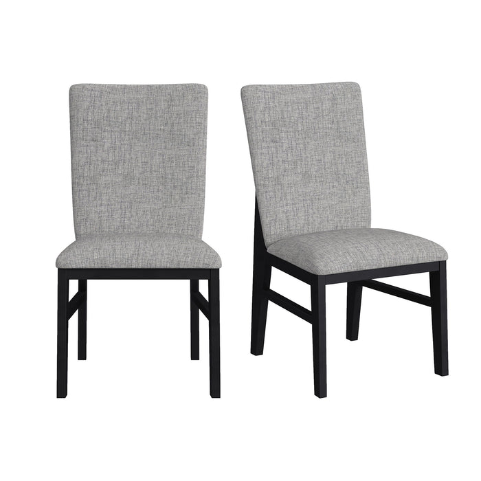 Marlene - Dining Side Chair (Set of 2) - Gray - Stylish Home Furniture