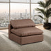 Comfy - Faux Leather Armless Chair - Stylish Home Furniture