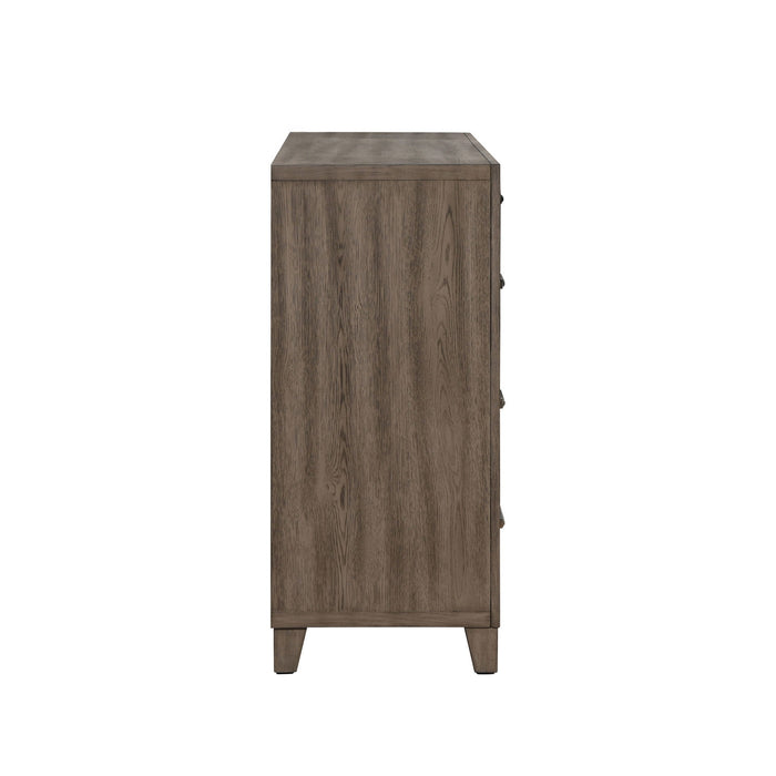 Harrisburg - 9 Drawer Dresser - Walnut