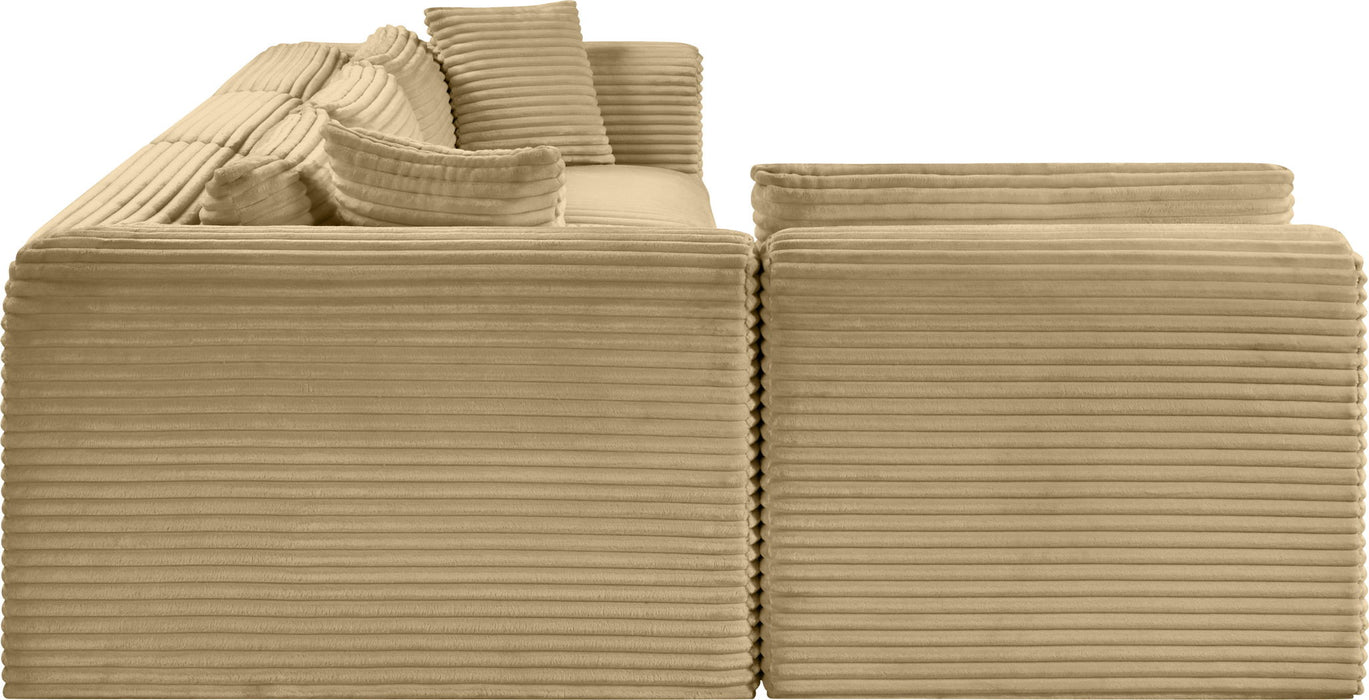 Shaggy - 4 Piece Modular Sectional