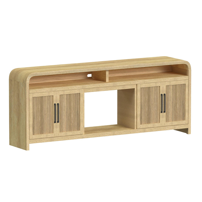 Ridgemont - 4 Piece Entertainment Unit With 82" TV Console - Stylish Home Furniture