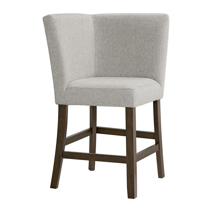 Seneca - Counter Corner Bench With Upholstered Back - Stylish Home Furniture