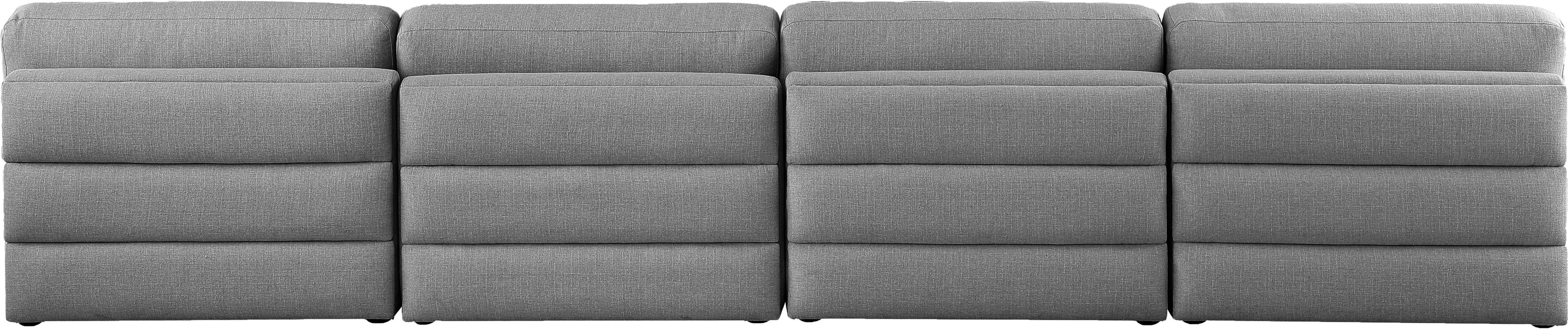 Beckham - Modular 4 Seats Armless Sofa