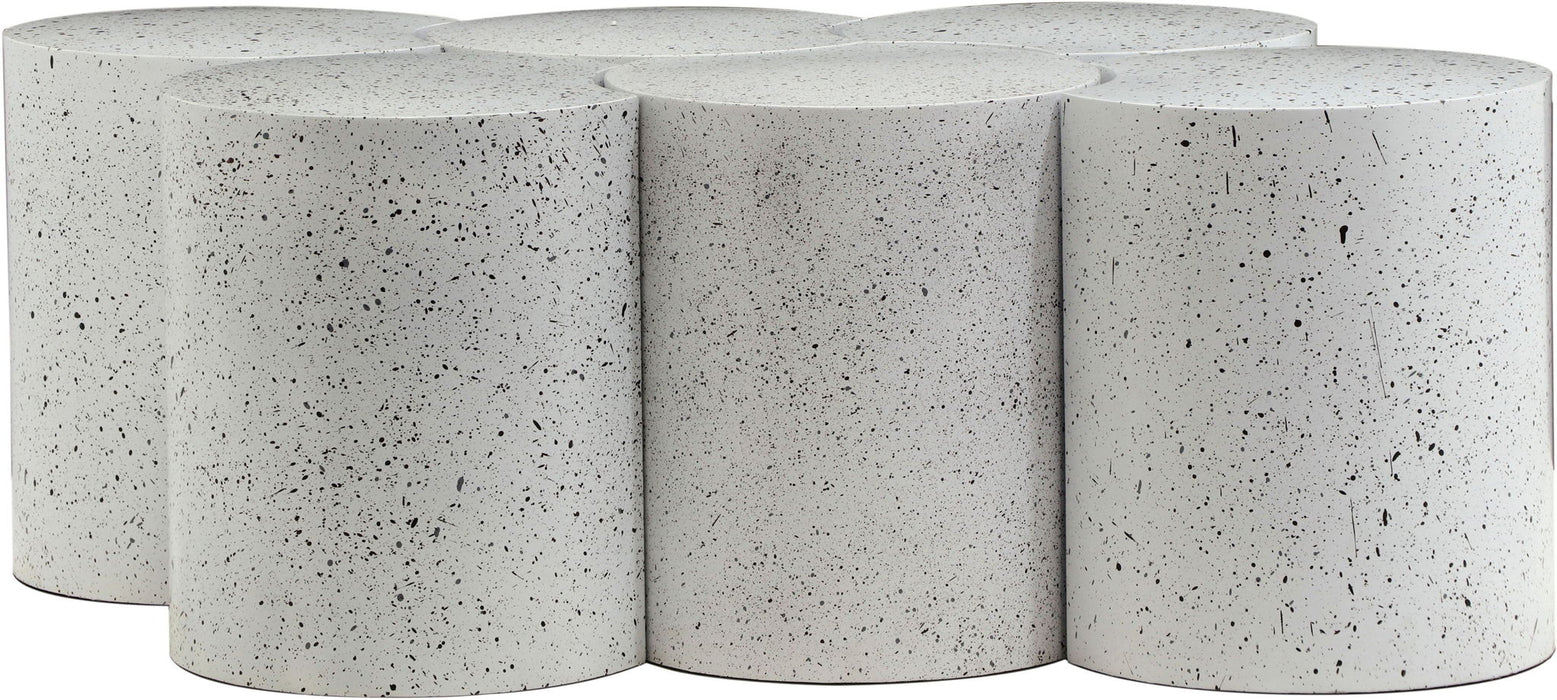 Dimple - 6 Piece Modular Coffee Table - Terazzo Finish
