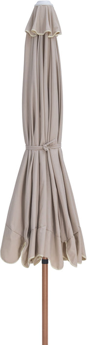 Amalfi - Patio Umbrella - Light Brown Pole - Stylish Home Furniture