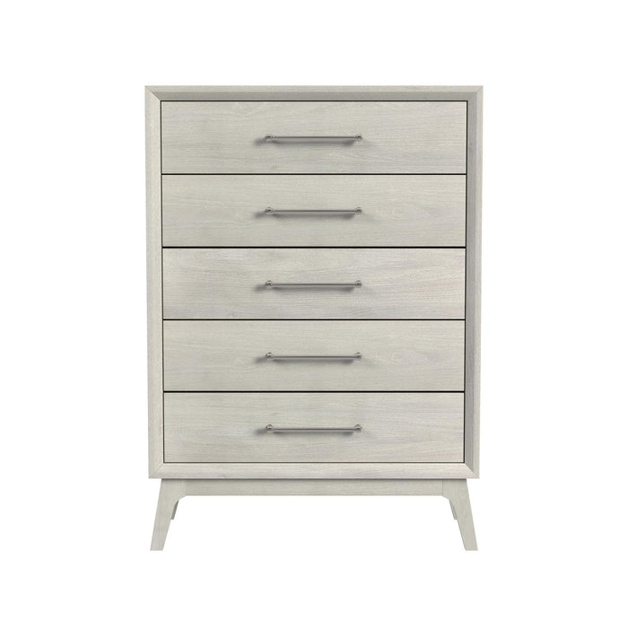 Westland - 5-Drawer Chest - Almond - Stylish Home Furniture