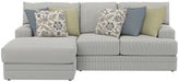 Stockbridge - Sectional With Comfort Coil Seating And 9 Accent Pillows Included - Stylish Home Furniture