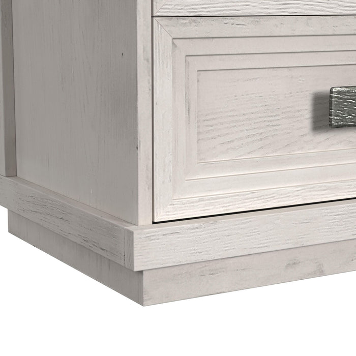Avalanche - 5-Drawer Chest - Antique White - Stylish Home Furniture