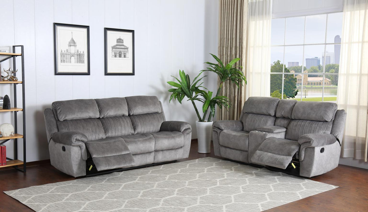 U107 - Motion Loveseat - Gray