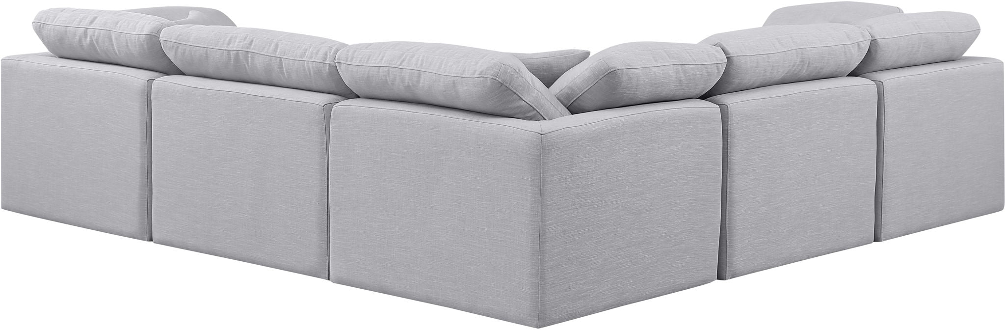 Indulge - Linen 5 Piece Modular Corner Sectional - Stylish Home Furniture