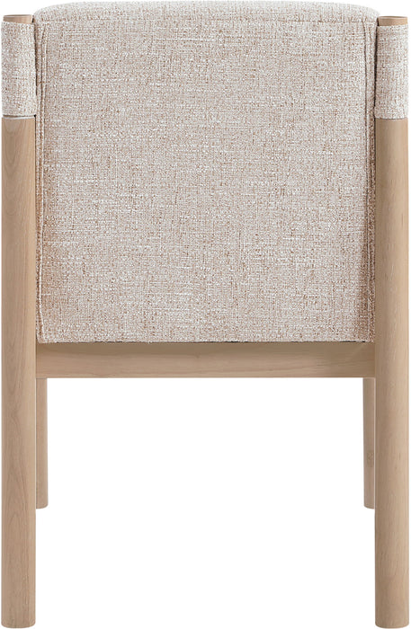 Eloura - Linen Textured Fabric Upholstered Dining Chair (Set of 2)