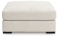 Donelson Creek - Oversized Accent Ottoman - Vanilla - Stylish Home Furniture