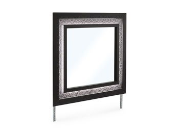 Shoralli - Bedroom Mirror - Black - Stylish Home Furniture