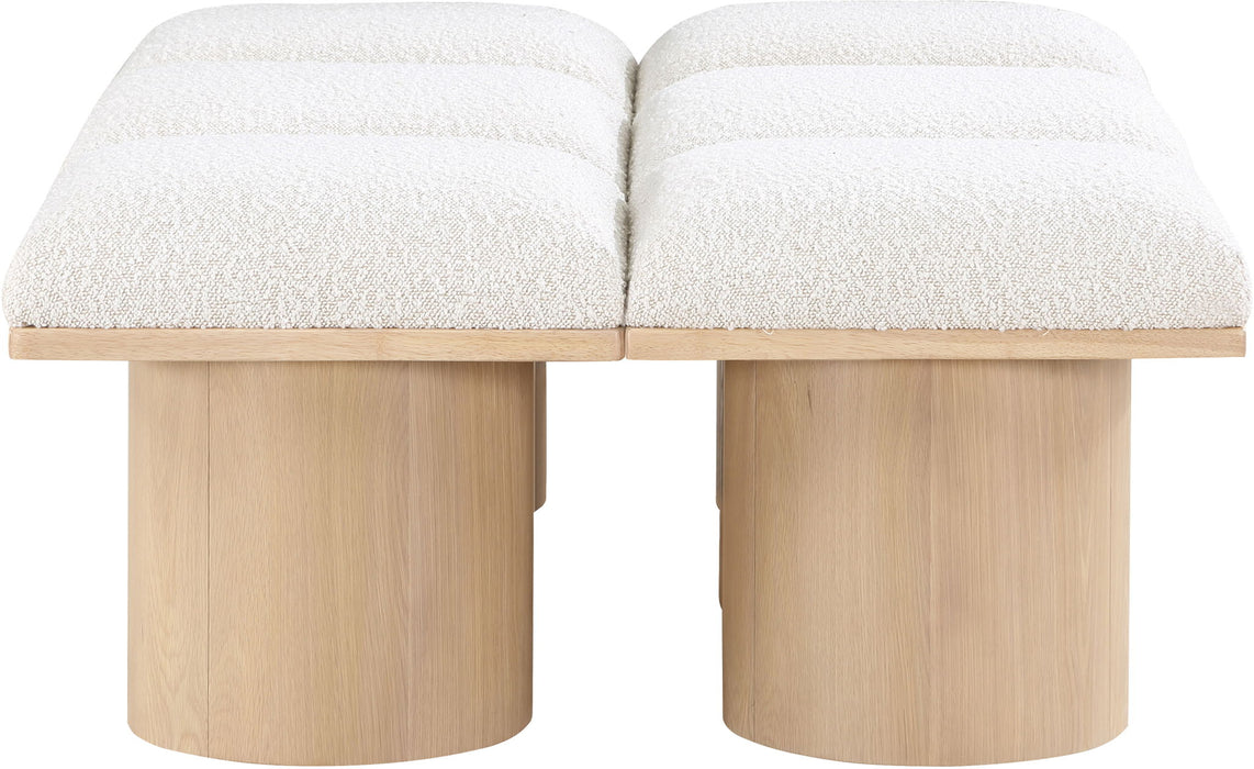 Pavilion - 6 Piece Modular Bench With Natural Base