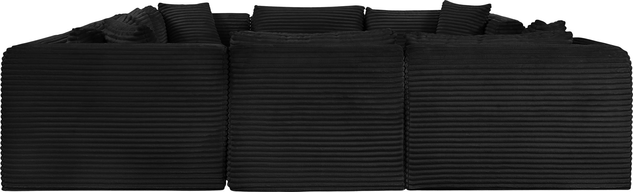 Shaggy - 8 Piece Modular U-Shaped Sectional